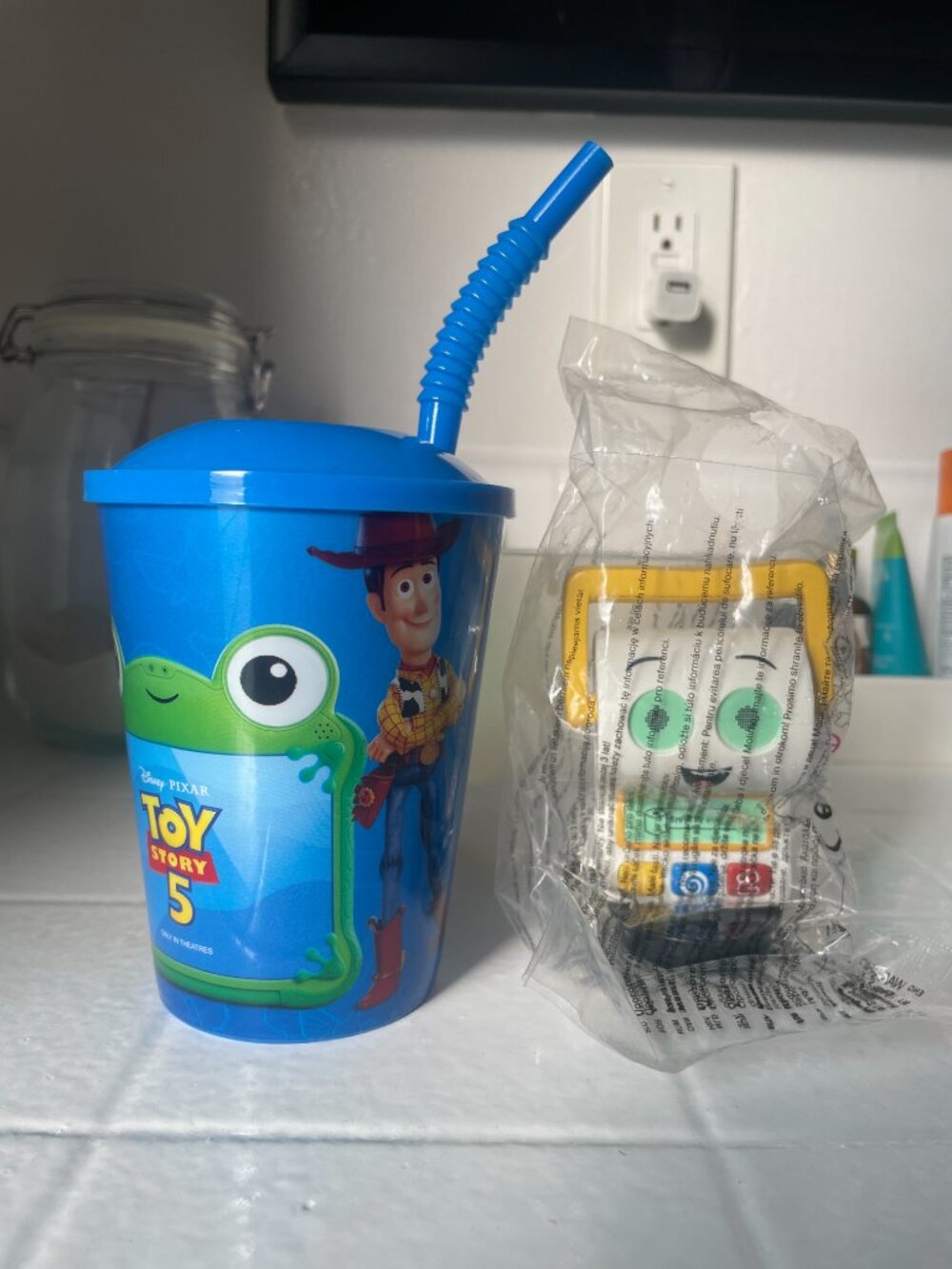 Toy Story 5 Theater Exclusive Souvenir Cup Disney Pixar 8 oz Collectible